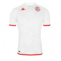 Koszulka piłkarska Tunezja Strój wyjazdowy MŚ 2022 tanio Krótki Rękaw